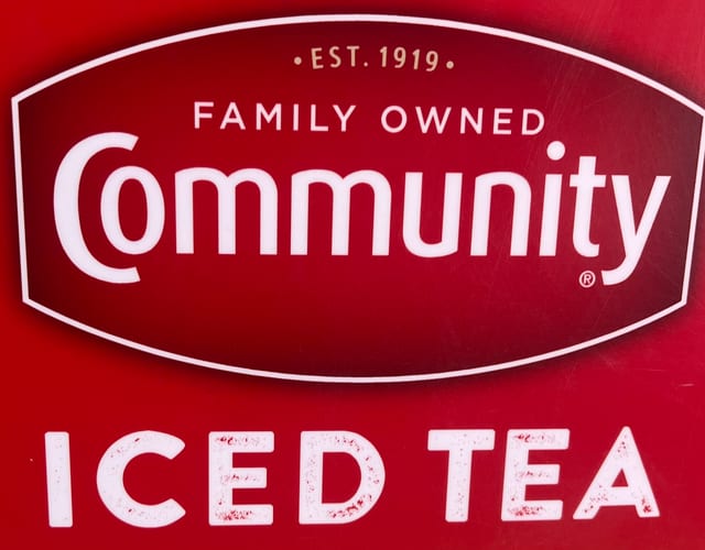 20oz. Sweetened Tea.