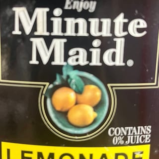 20oz. Minute Maid Lemonade
