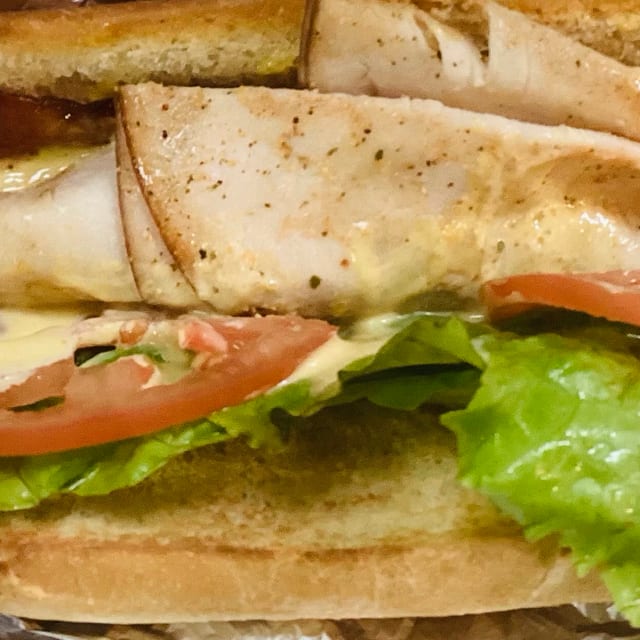 Turkey BLT Sandwich.