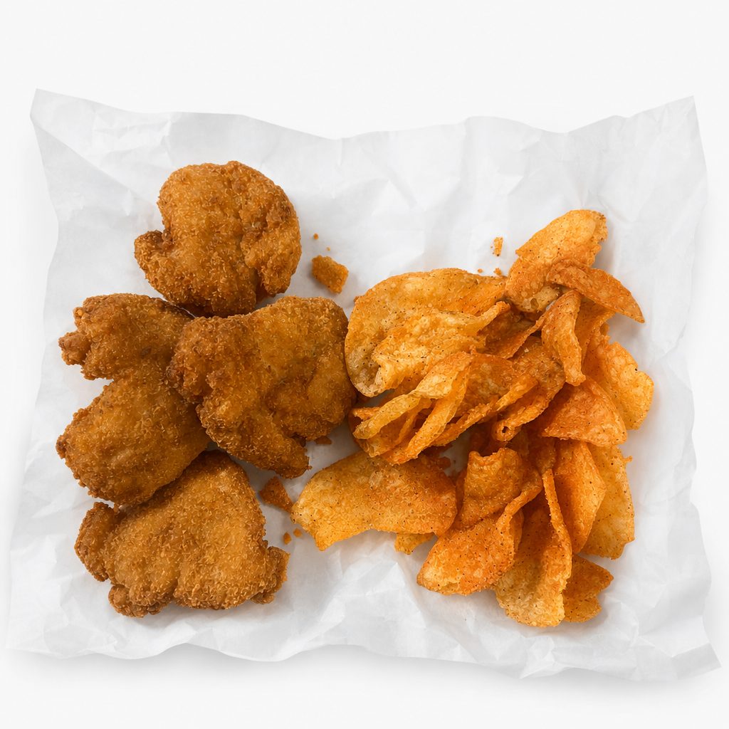 Kids' Chicken Basket.