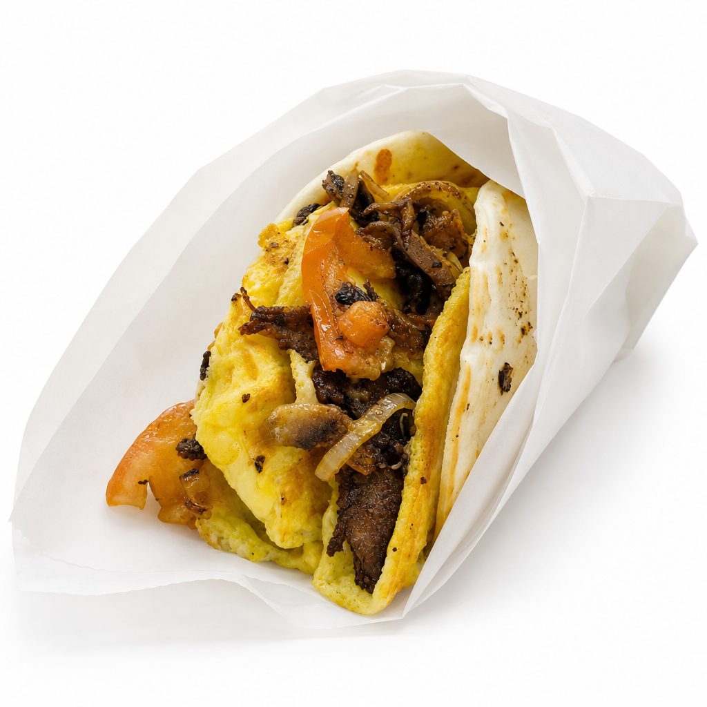 Handheld Omelet.