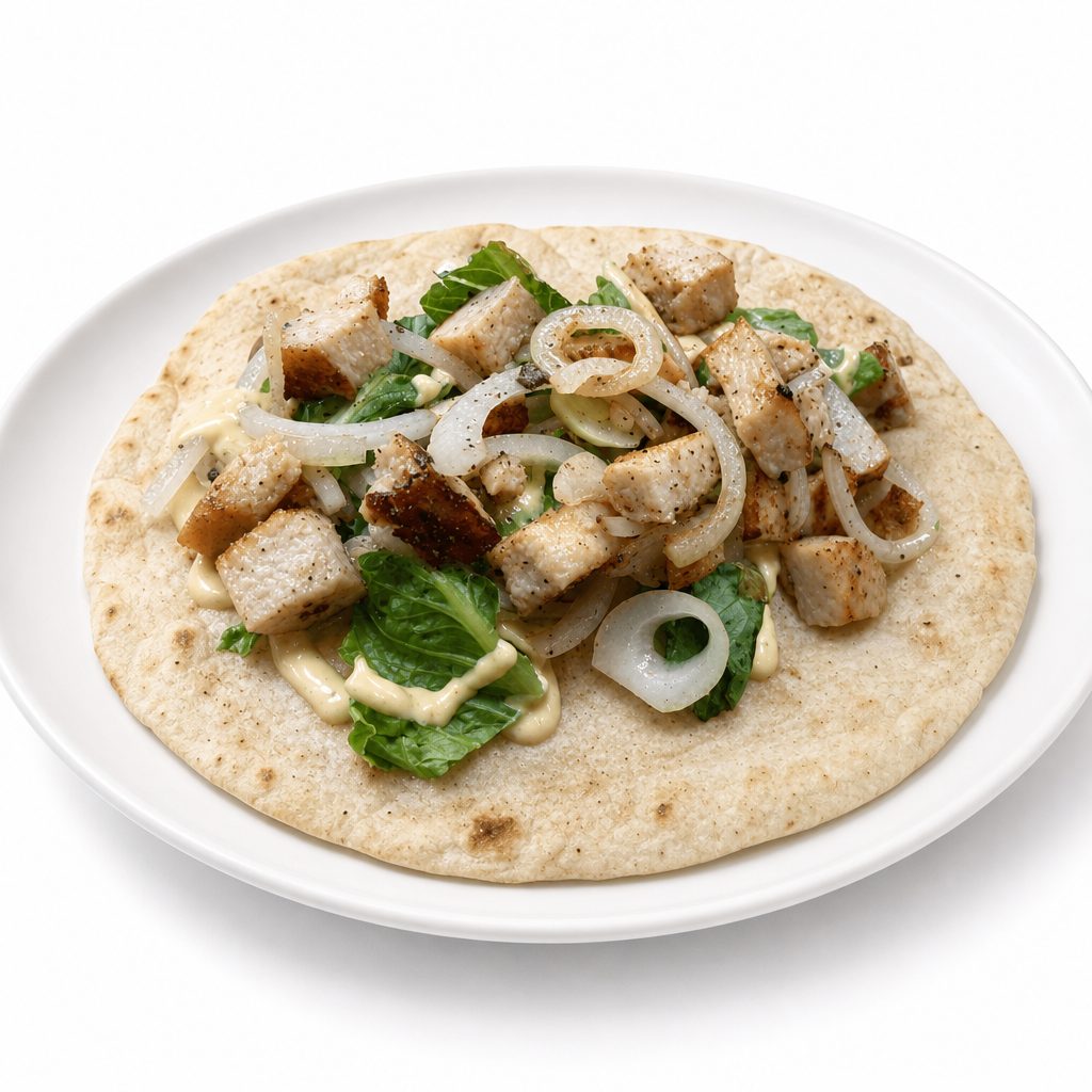Chicken Fajita Wrap.