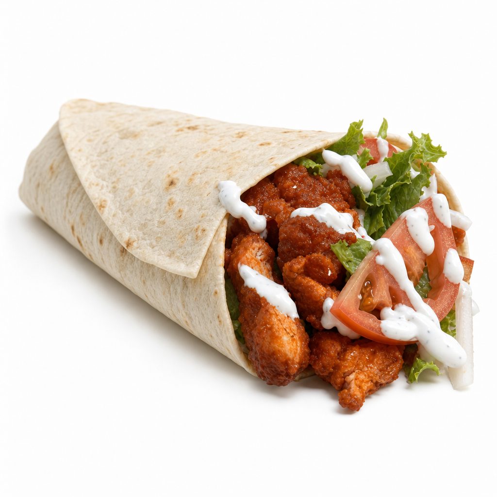 Buffalo Chicken Wrap.