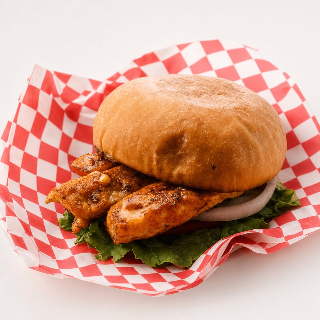Spicy Chicken Burger.