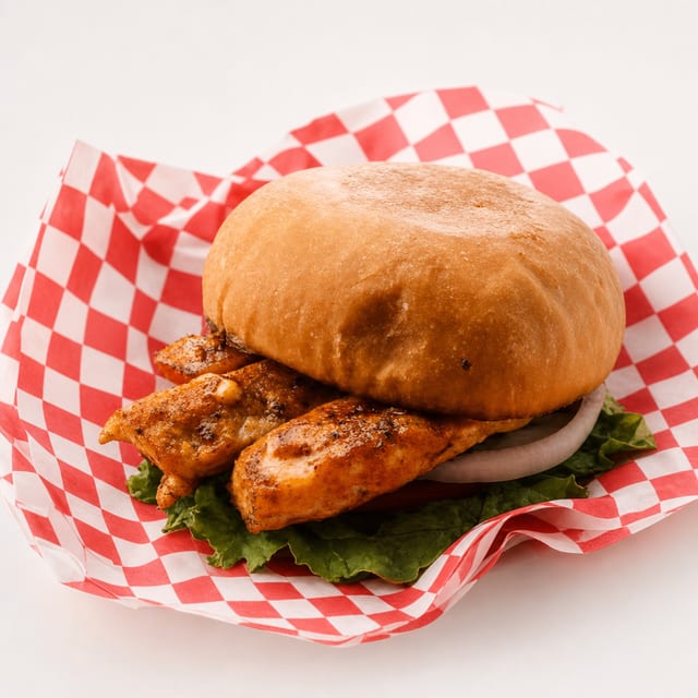Spicy Chicken Burger.
