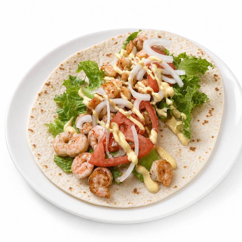Shrimp Wrap.