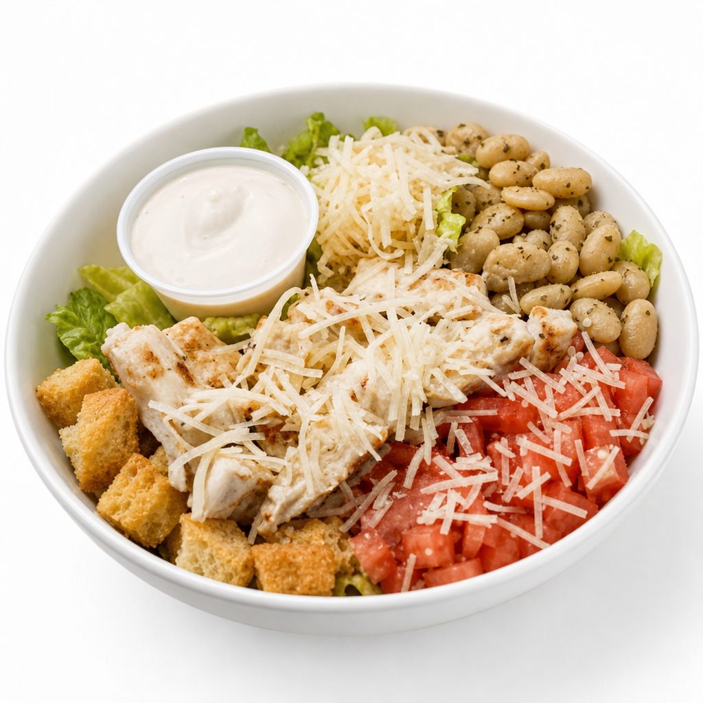 Caesar Chicken Salad.